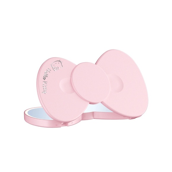 Large Hello Kitty® Bow LED Compact Mirror - Picture 4 of 11